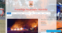 Desktop Screenshot of feuerwehr-roemhild.de